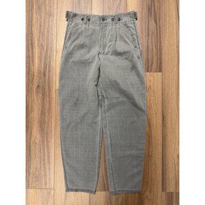 Vintage 90s Cotler Pants Size 31x32 (30x30) Gray Pleated Trousers
